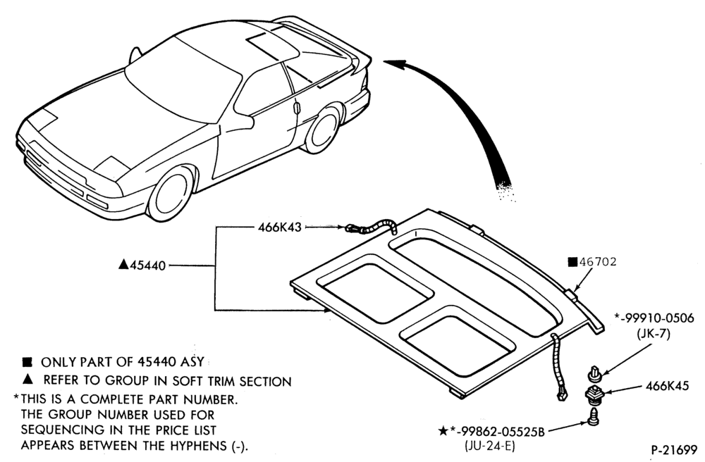ST - SOFT, INTERIOR TRIM-Luggage compartment - cover