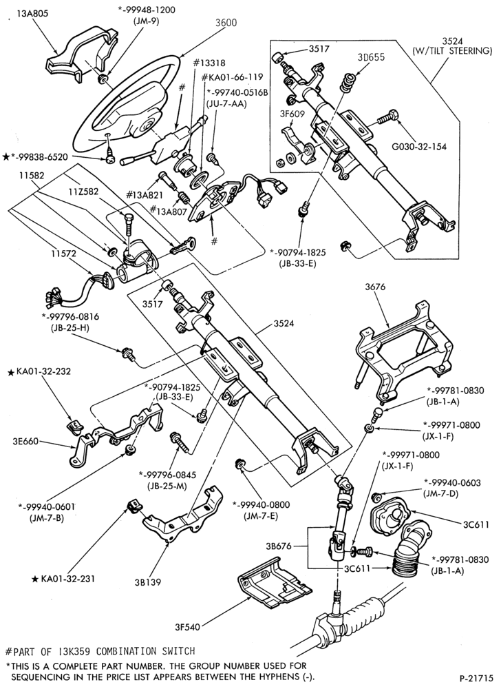 35 - STEERING-Steering column