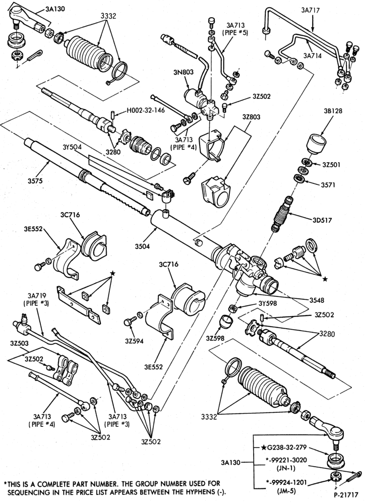 35.1 - STEERING-Steering linkage-w/Turbo