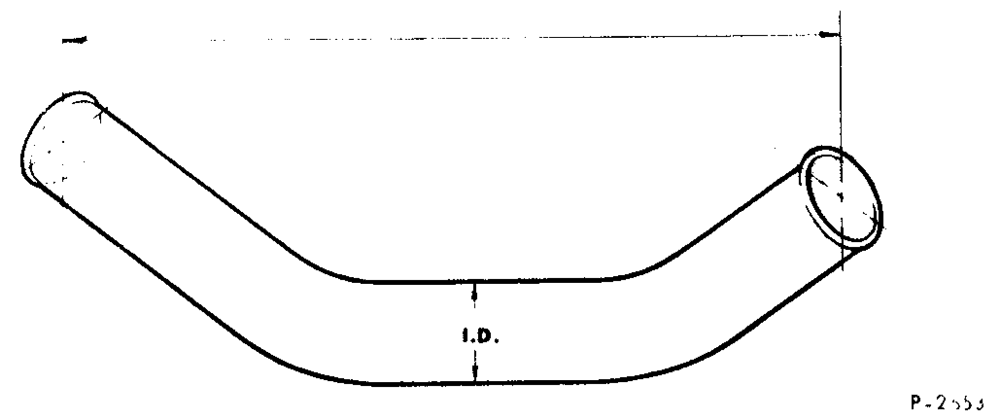 THRU 8291 - PIPE (RADIATOR HOSE EXTENSION)