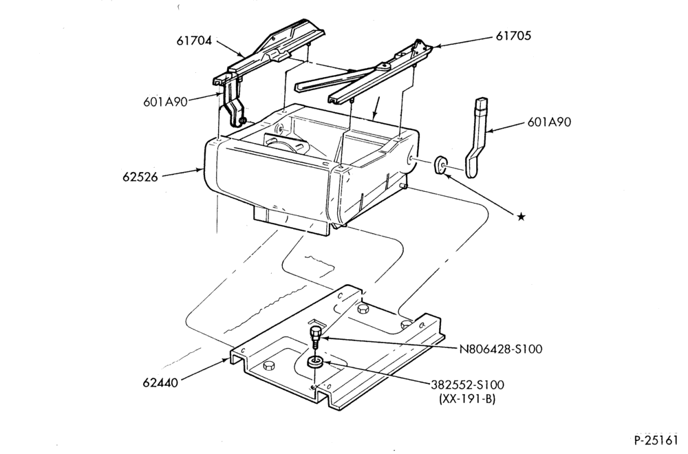 600 - SEATS AND SEAT BELTS-Rear seat parts - second row - captain's chair-E150/350,E(Super Duty)