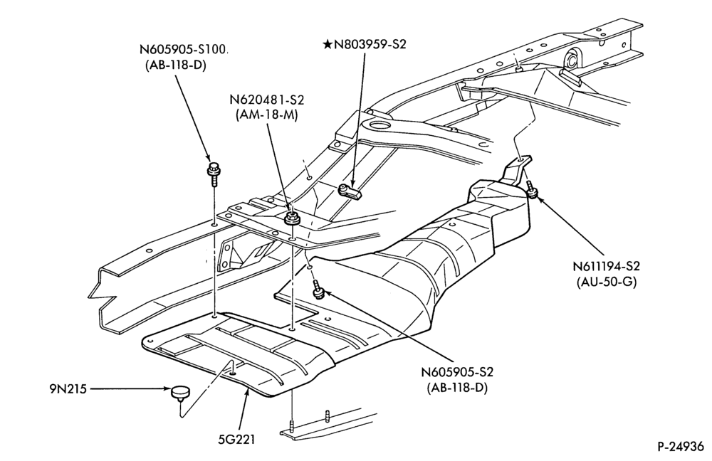 52.2 - FRAME-Exhaust system - shield-B