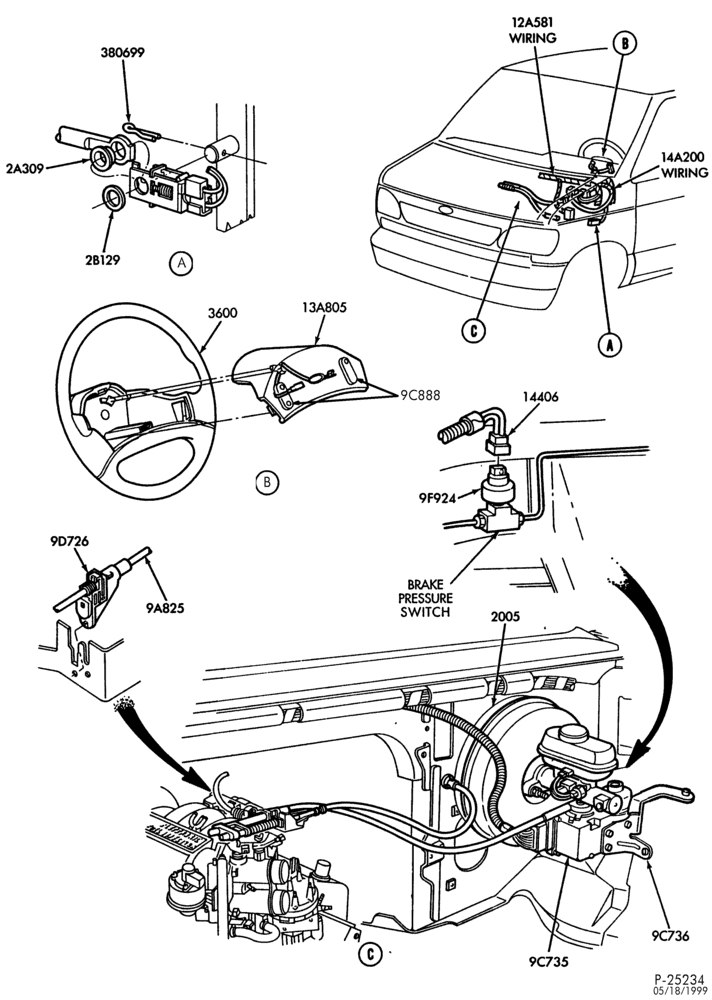 97.1 - 8 CYL. 5.0L - GAS-Speed control - factory installed
