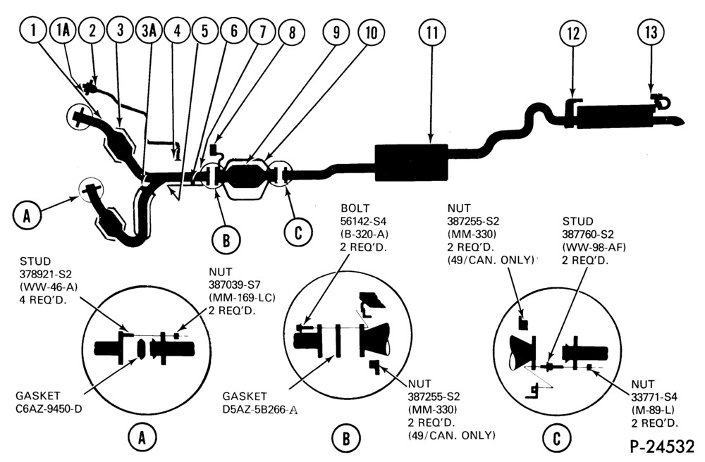 52 - (G,MG) ALL -- 1 T/B 1 U/B
