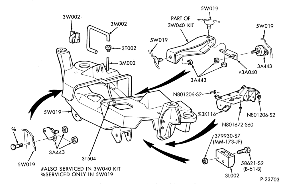 30.1 - CROSSMEMBER-Crossmember & drive assembly-A