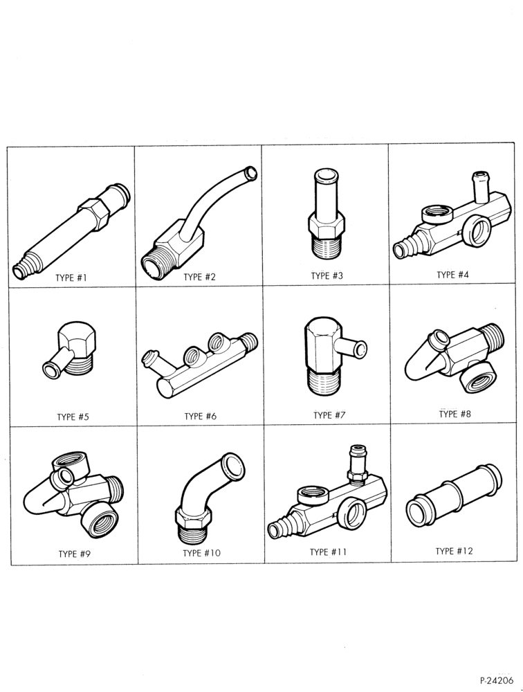 180 - ELBOW (HOT WATER HEAT AND AIR CONDITIONER CONNECTION)