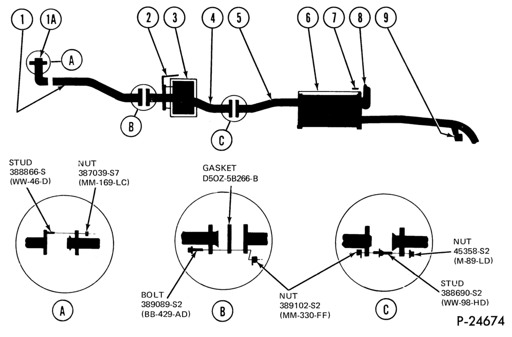 Схема установки E1BZ-5260-B