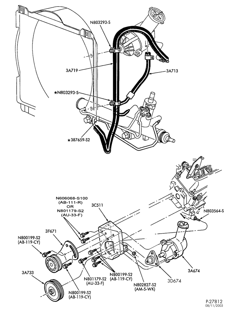 36.2 - STEERING-(1988/)- 6 cyl. 183 (3.0L)-A
