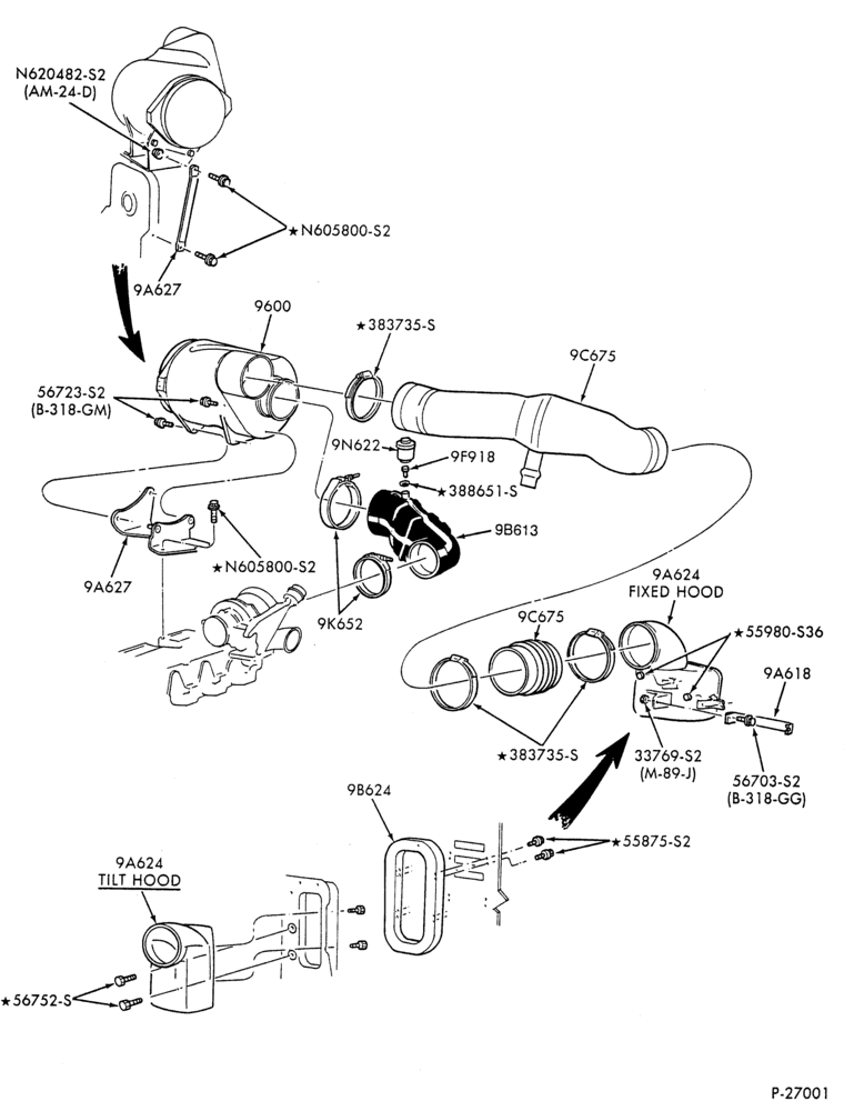 96.1 - FUEL TANK AND LINES-Air cleaner - FD-1460