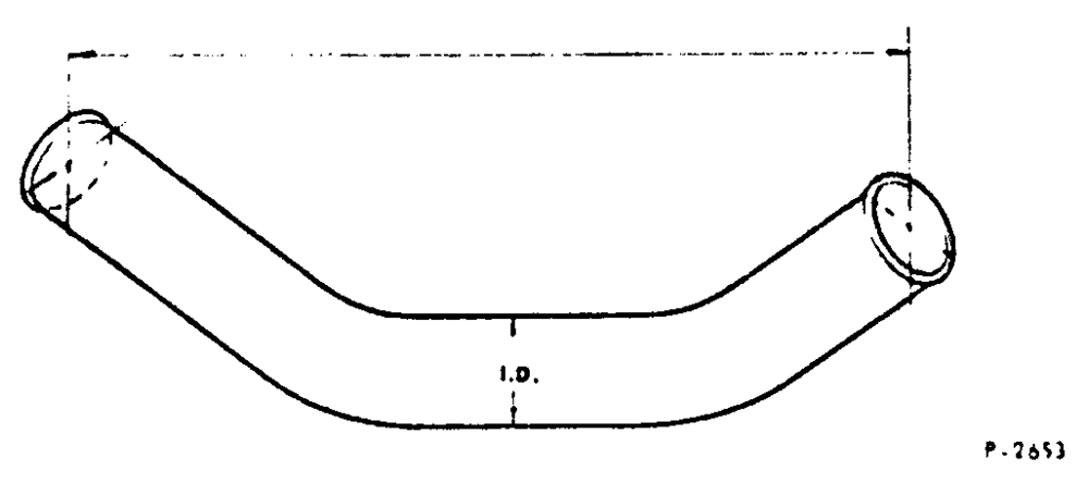 PIPE (RADIATOR HOSE EXTENSION) AND 8291