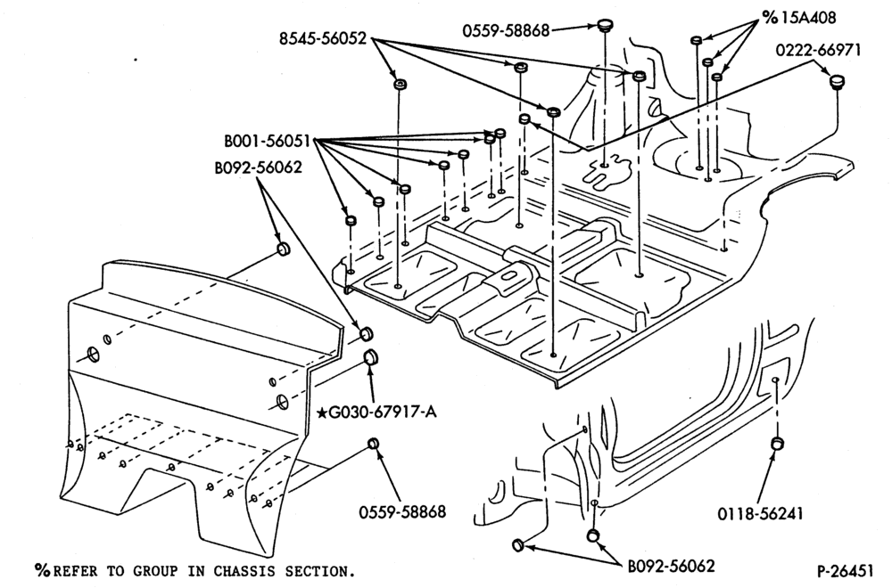 BT - SHEET METAL-61 - plug buttons & access hole covers