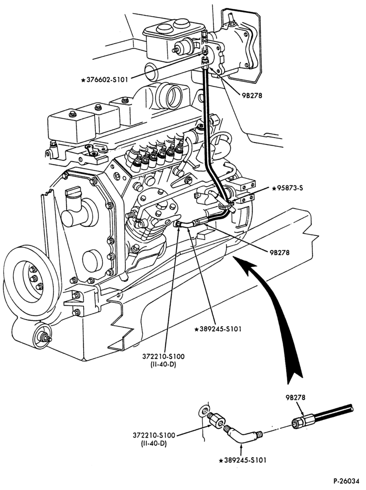 STARTER, IGNITION AND HEADLAMP SWITCHES-Engine warning system (oil pressure) - 6 cyl. 5.9L Cummins ISB