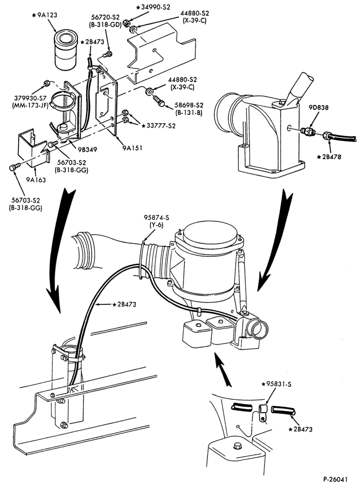 93 - 6 CYL. FD-1060 & FD-1460 DIESEL-Quick start aid (ether injection)