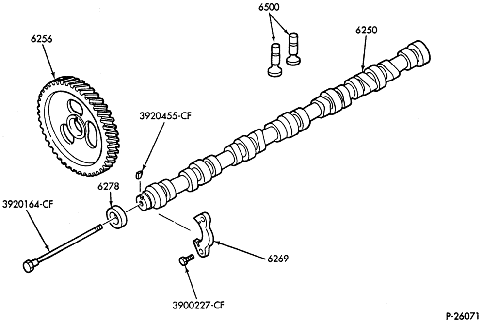 Схема установки 3920164-CF
