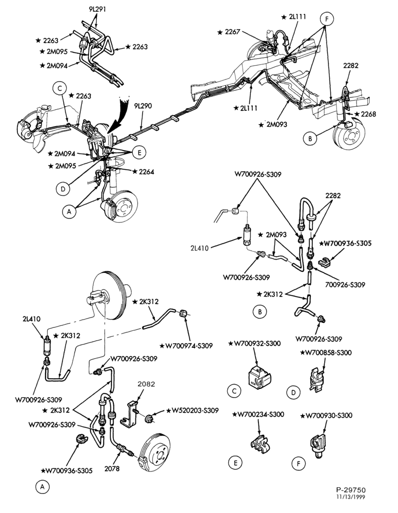 20 - BRAKES-Disc brake system - w/rear drum brakes