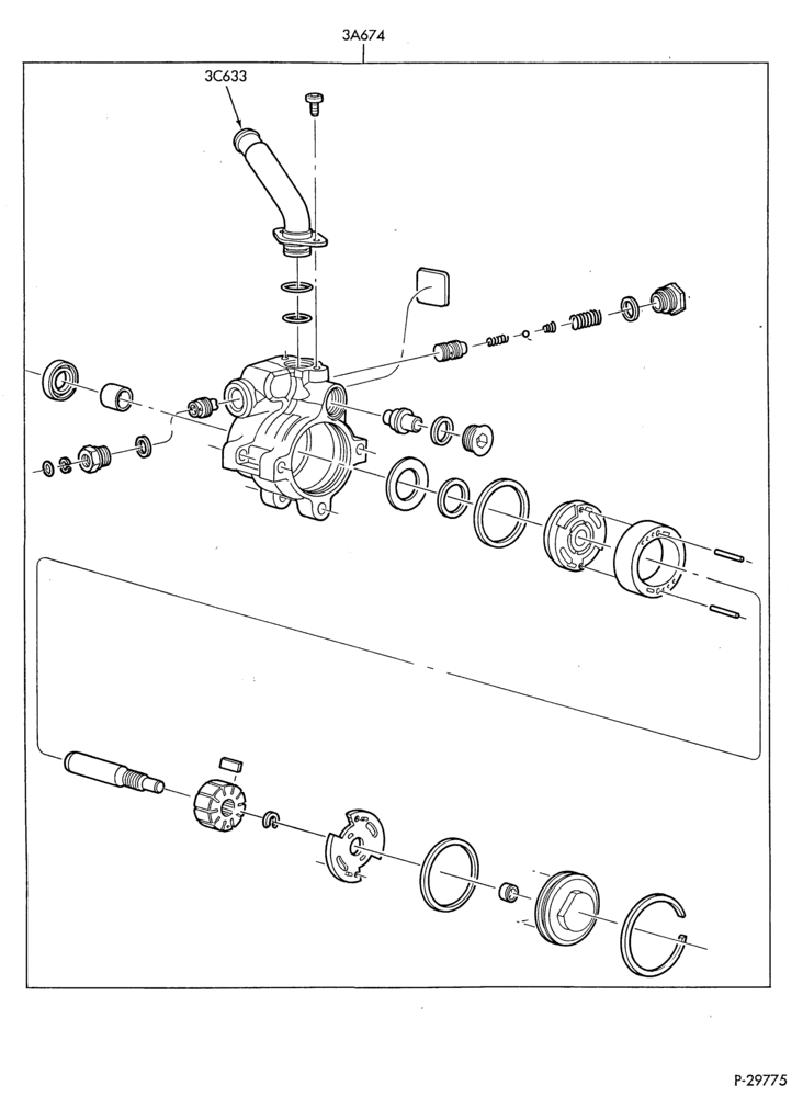 37 - STEERING WHEEL AND COLUMN-Power steering system - Pump assembly