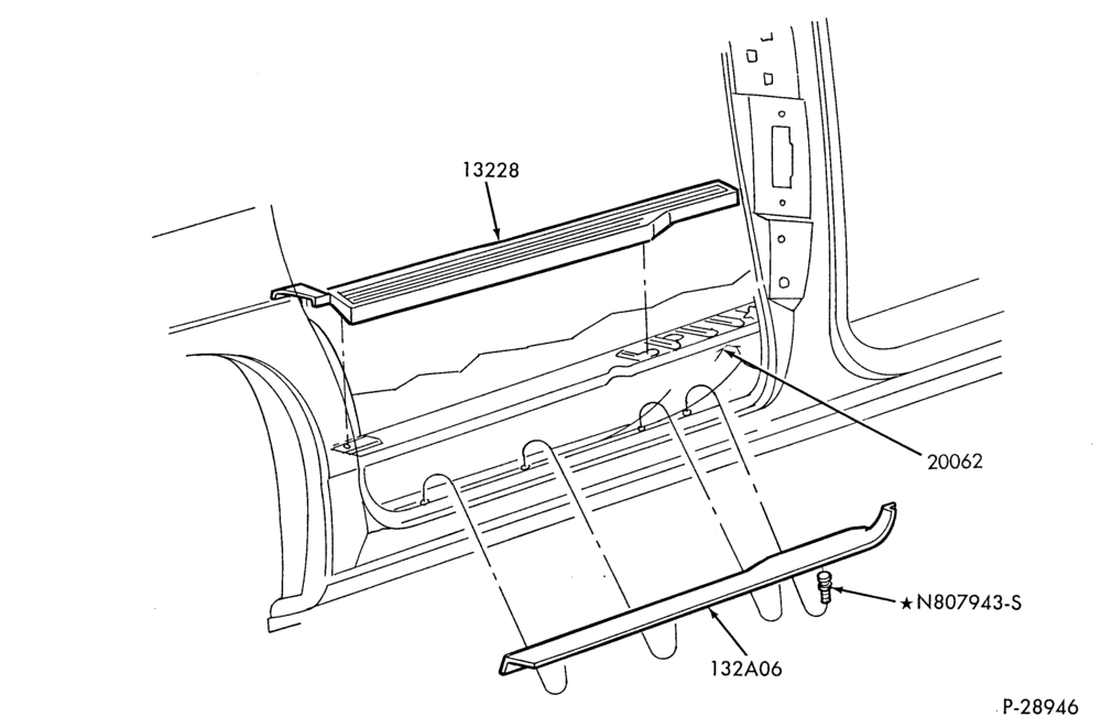 I/T - SOFT, INTERIOR TRIM-Interior trim - Side door - scuff plate-TW