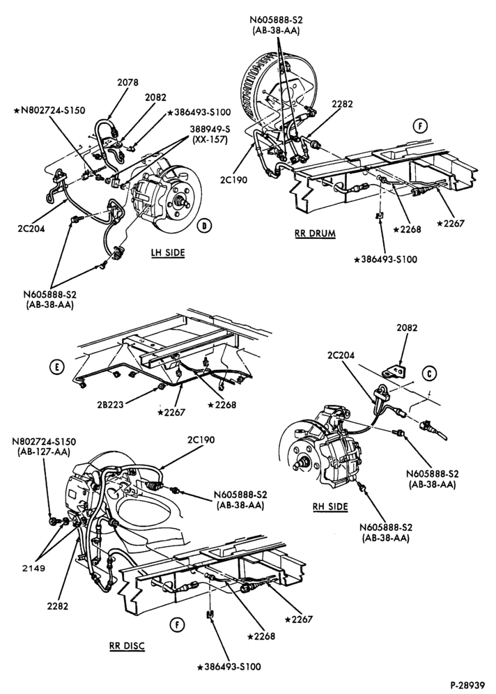 20 - BRAKES-Brake system - with anti-lock - Page B-TW