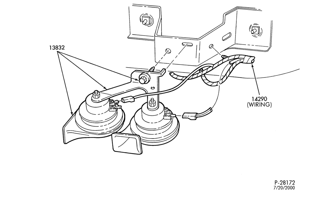 STEERING WHEEL & HORN-Horns & related parts