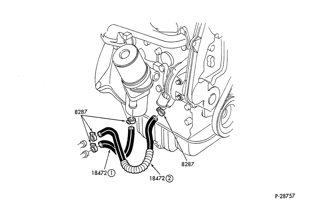 AIR CONDITIONER-4 cyl. - 2.0L - Diesel - w/A/C-W,MW