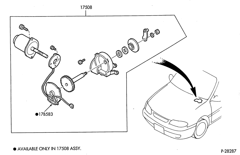 175 - SPEEDOMETER, BUMPERS, MIRRORS AND WIPERS-Windshield - wiper motor