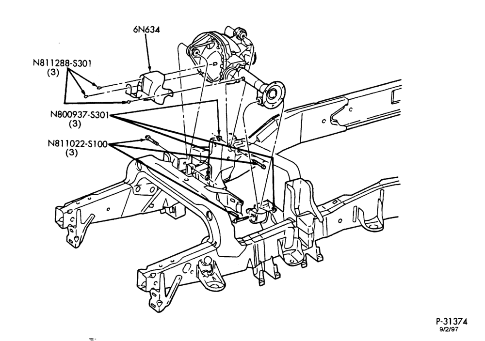 30.1 - FRONT AXLE-Front drive axle & oil drip shield-TE