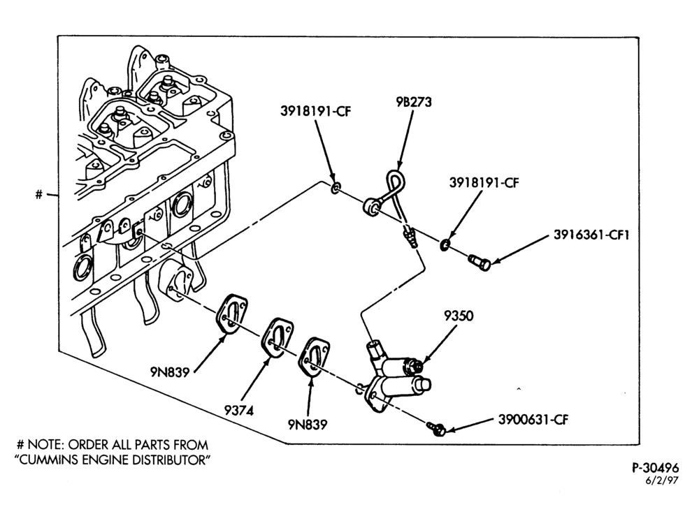 93.1 - 6 CYL. FD-1060 DIESEL-Fuel pump - in-line - manual trans.
