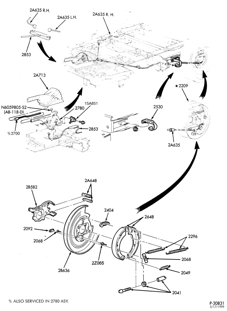 26 - BRAKES-Parking brake system-TW