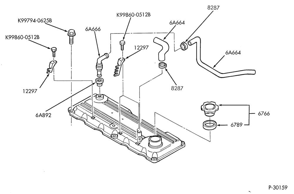 ENGINE-Crankcase ventilation system