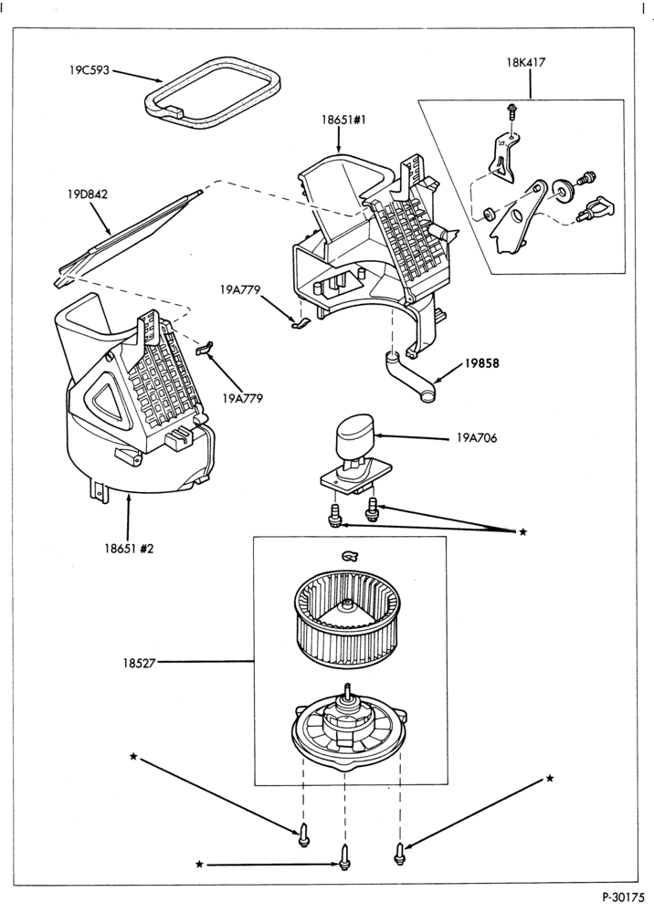 195.1 - AIR CONDITIONER-Heater blower