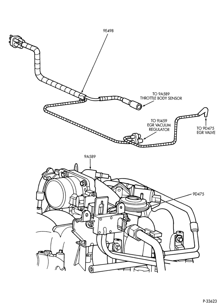 Схема установки 1L3Z-9A589-CA