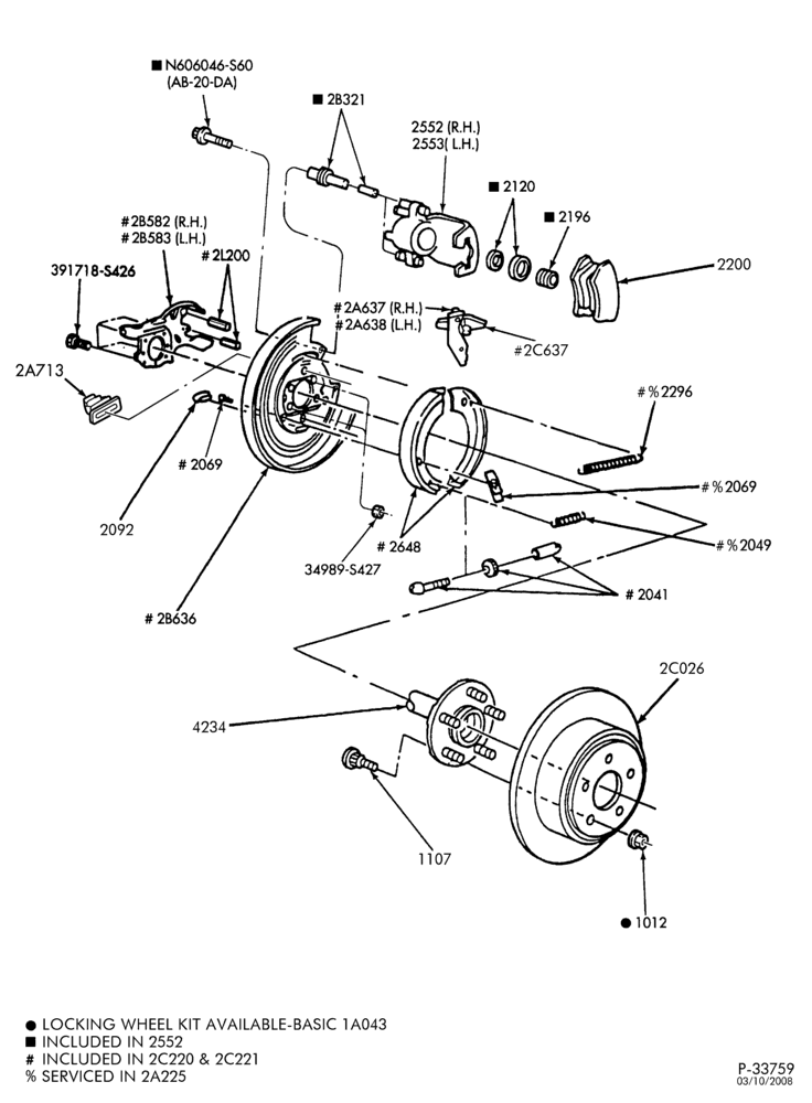 21 - BRAKES-Rear disc brake & related parts-TE