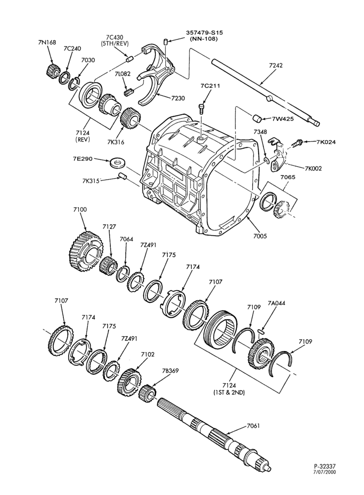 Схема установки E5ZZ-7127-A