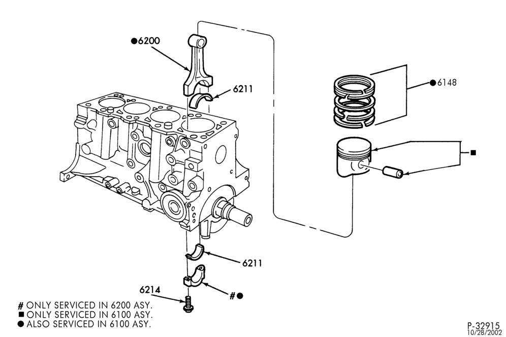 ENGINE-Piston, connecting rod & related parts