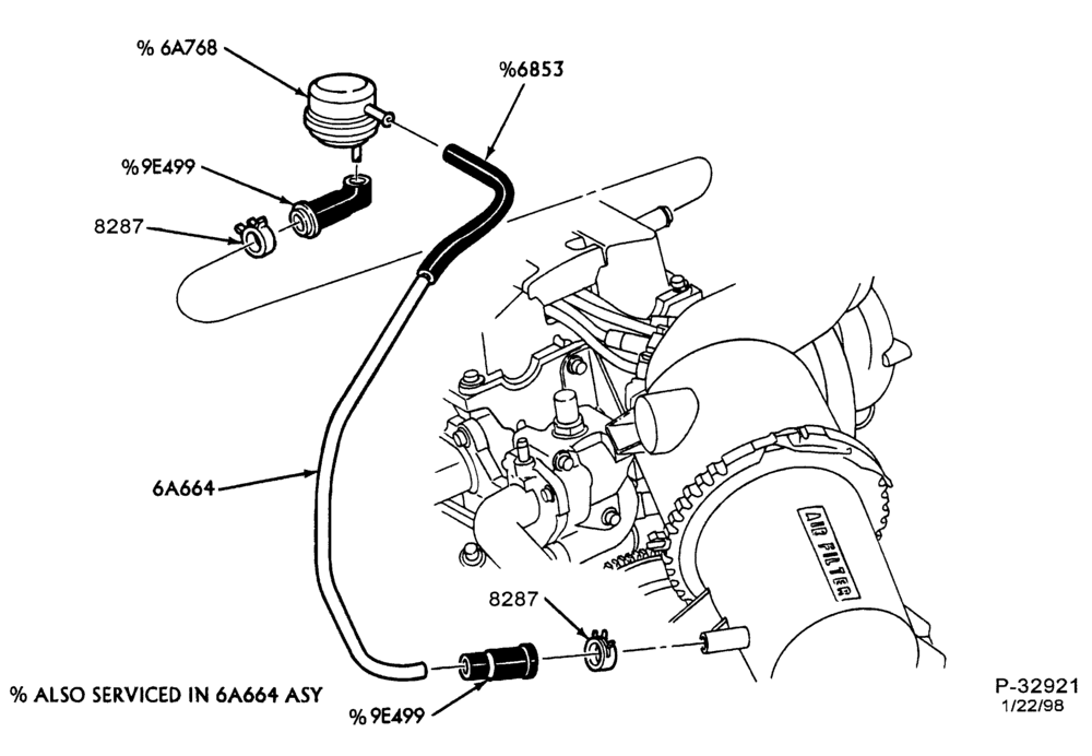 ENGINE-Crankcase ventilation system
