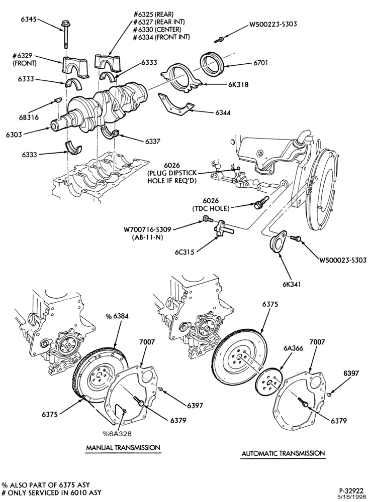 ENGINE-Crankshaft & related parts