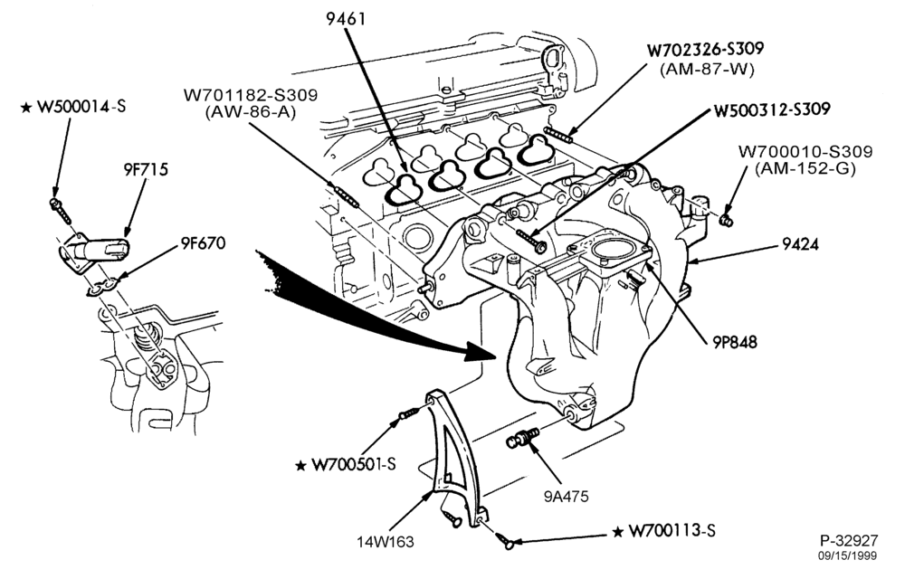 Схема установки W500014-S