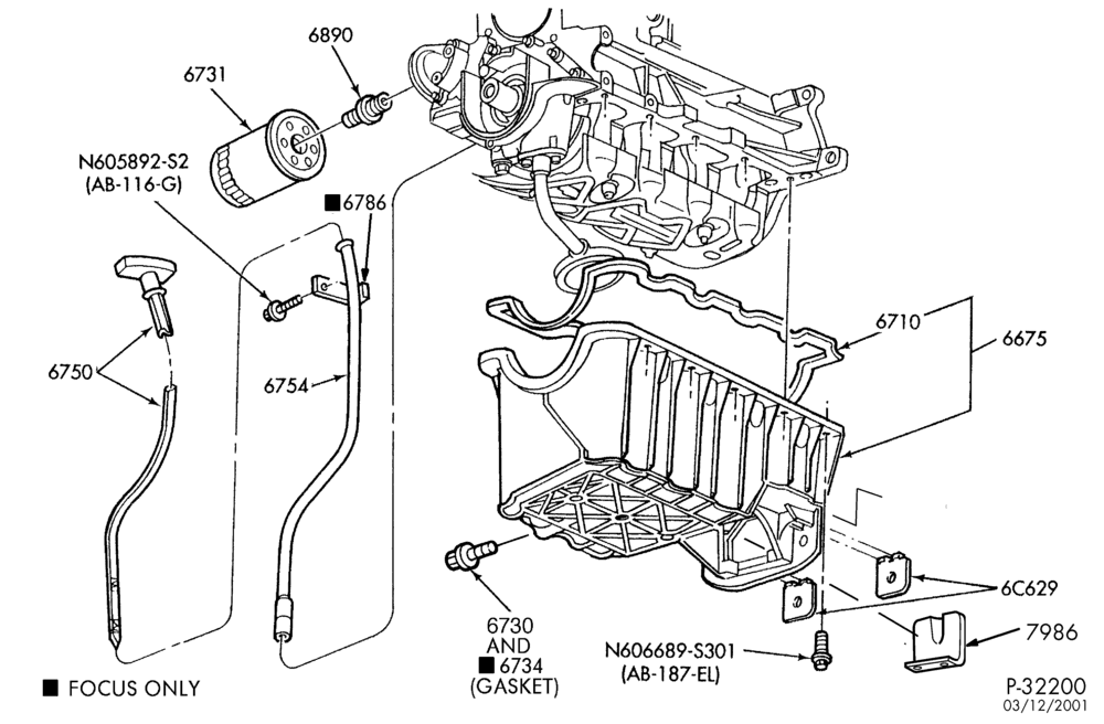 ENGINE-Oil pan, filter & related parts