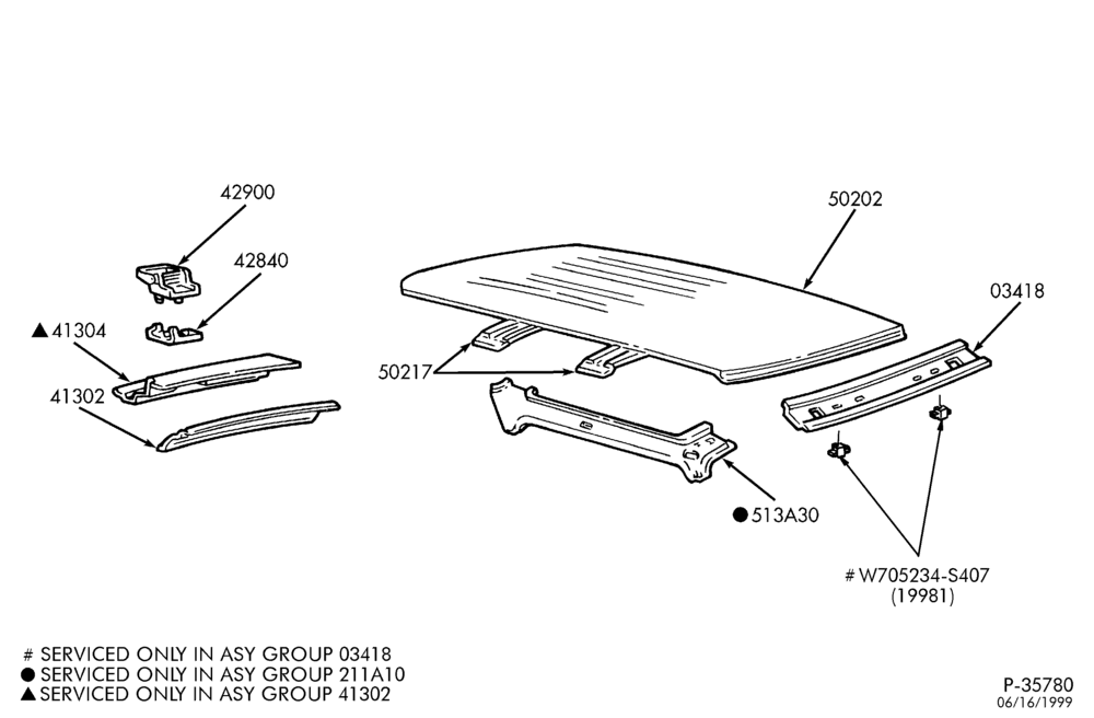 S/M - SHEET METAL-Sheet metal - roof - two door-B