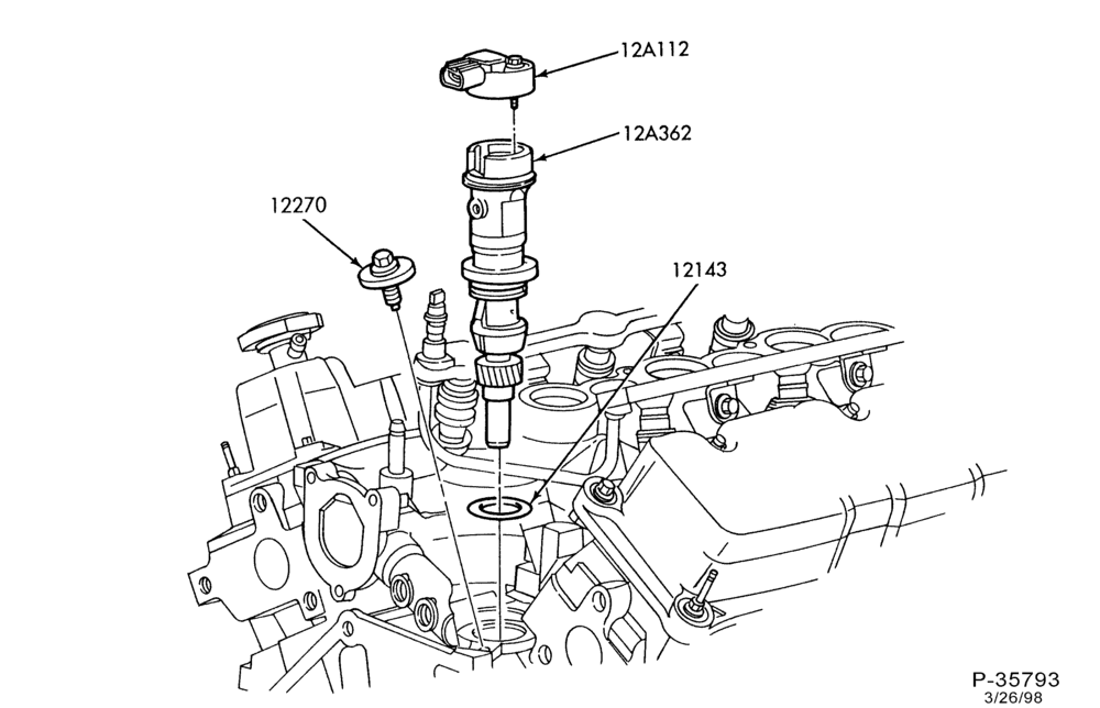 120 - ALTERNATOR, INSTRUMENT CLUSTER, BATTERY-Syncronizer - 6 cyl. 3.0L