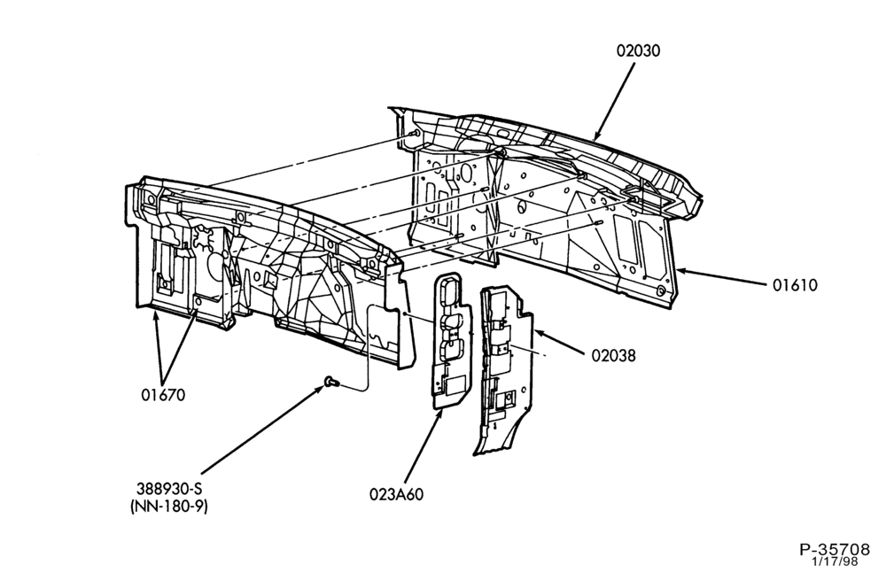 Схема установки F81Z-8001670-AA