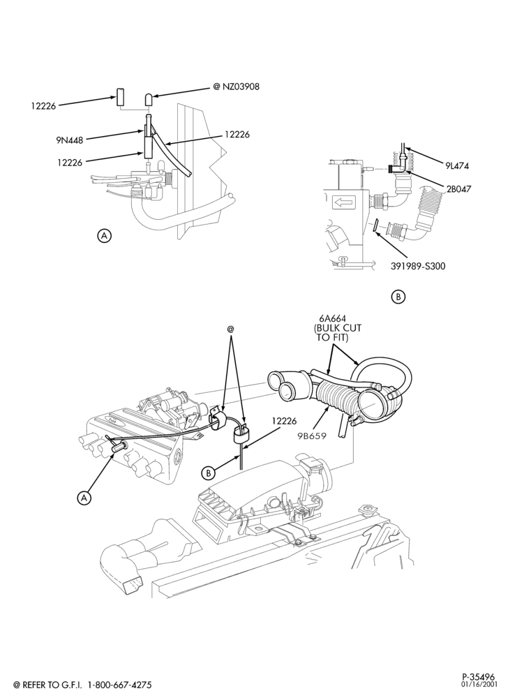 90.2 - 8 CYL. 4.9L - (BI-FUEL) - CNG/GAS-Engine compartment components