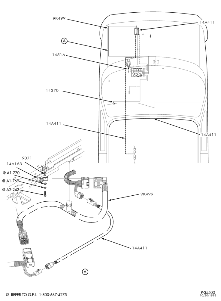 90.2 - 8 CYL. 4.9L - (BI-FUEL) - CNG/GAS-Wire harness assemblies