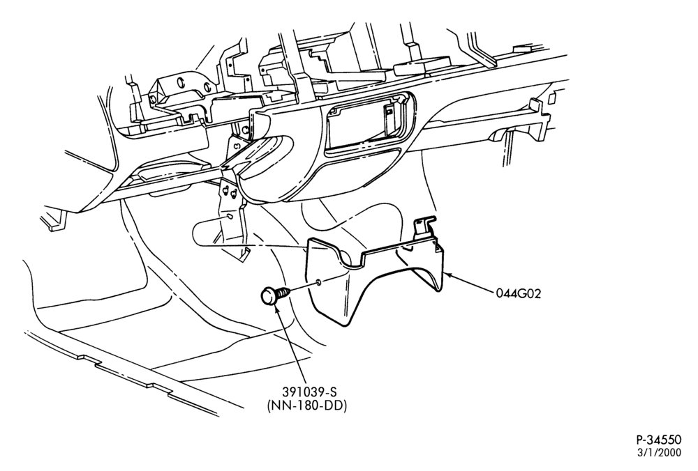 A,MA - SOFT, INTERIOR TRIM-Interior trim panels - instrument panel cover installation