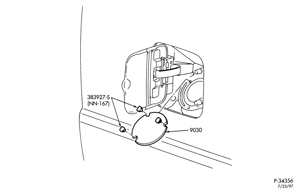 90.1 - ELECTRIC-Fuel fill hole cap