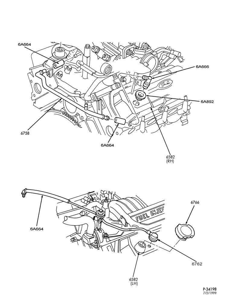 Схема установки F4ZZ-6758-A