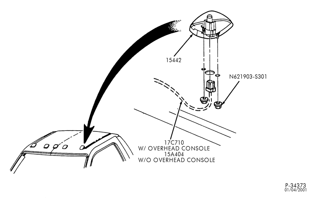LAMPS-Marker lamp - roof-F250SD/550SD