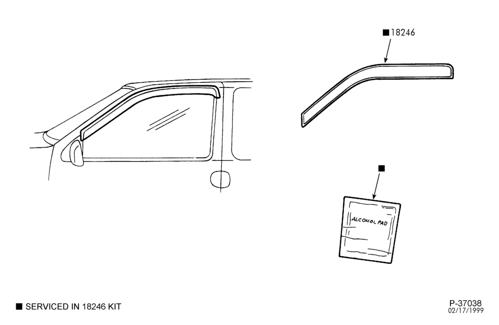 185 - RADIOS-Window shade kit - accessory-TW