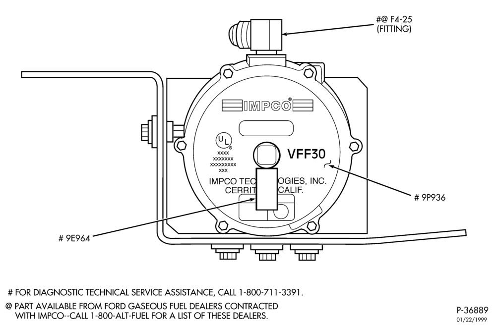 Схема установки F4-25