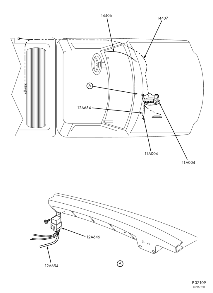 Схема установки F85Z-11A004-AAGF